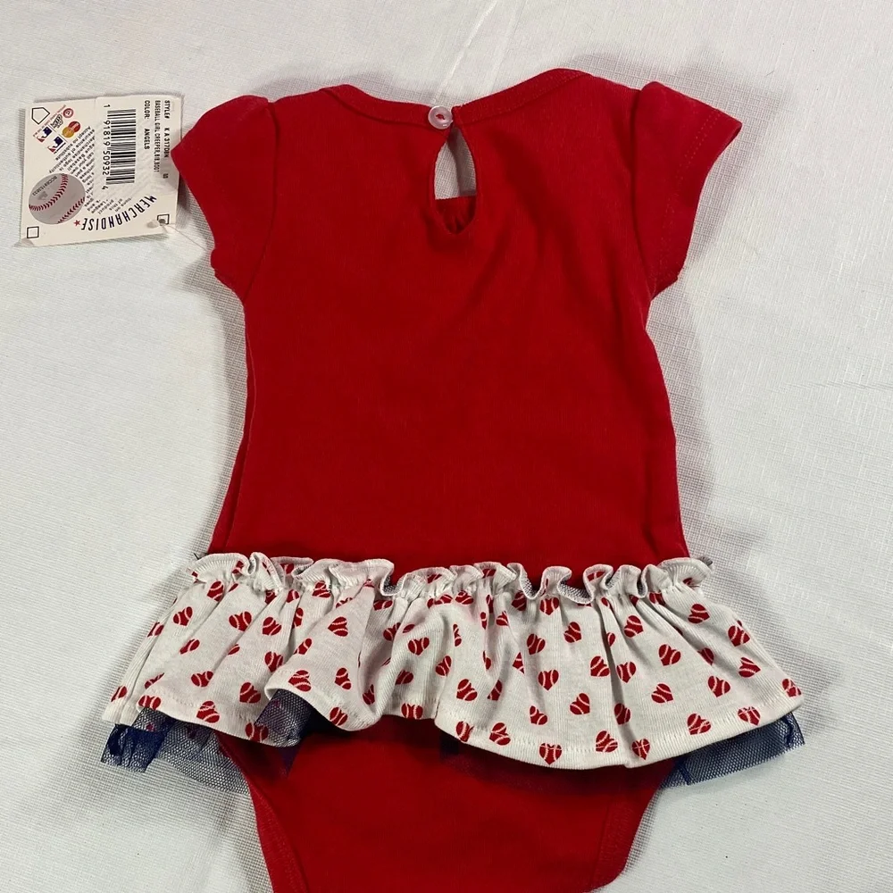 Genuine Merchandise Red Angels Diaper Cover